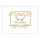 Baby Shower Thank You Cards, Baby Bottom Pink, Bella Ink